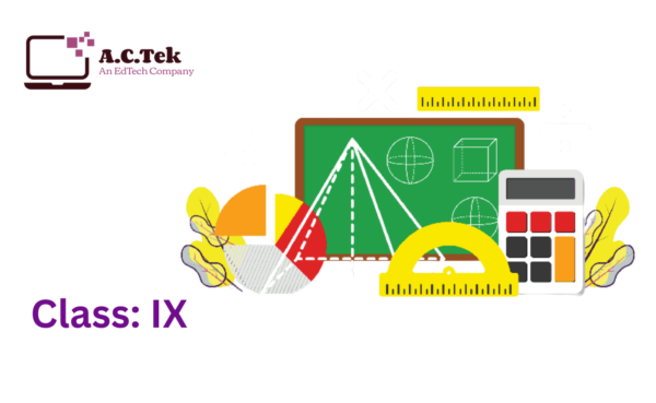 ICSE Mathematics for Class IX (English)