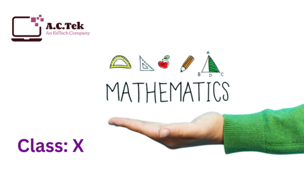 ICSE Mathematics for Class X (English)